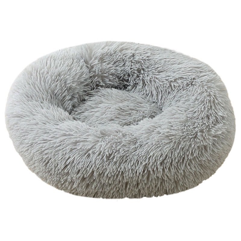 Calming Pet Bed in Fluffy Fog